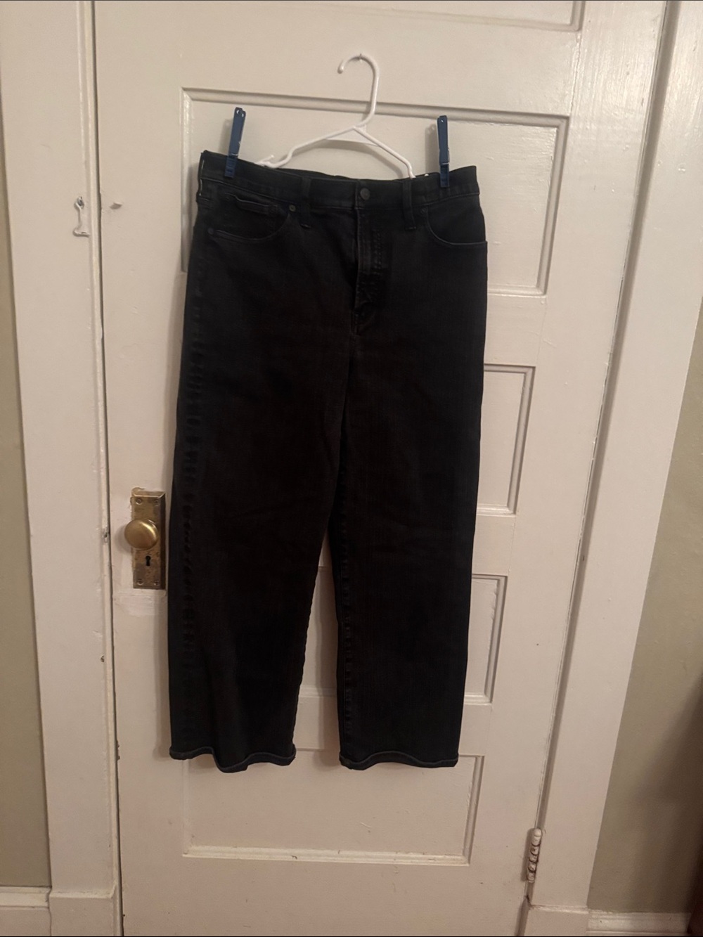 Madewell Black Bootcut Jeans